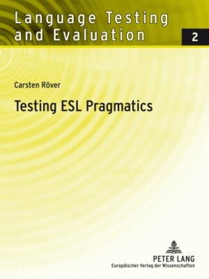 cover image of Testing ESL Pragmatics
